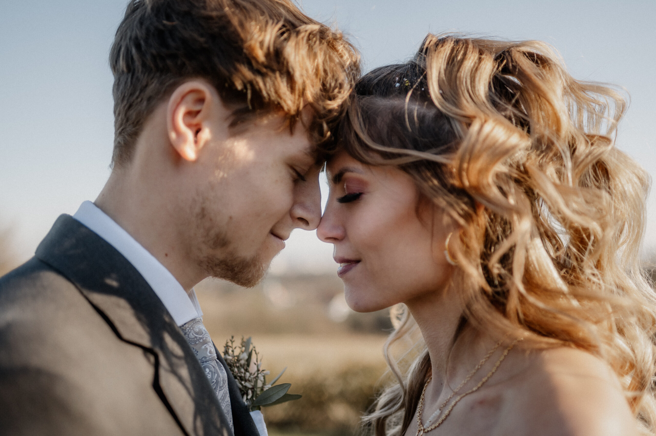 Brautpaar Nahaufnahme