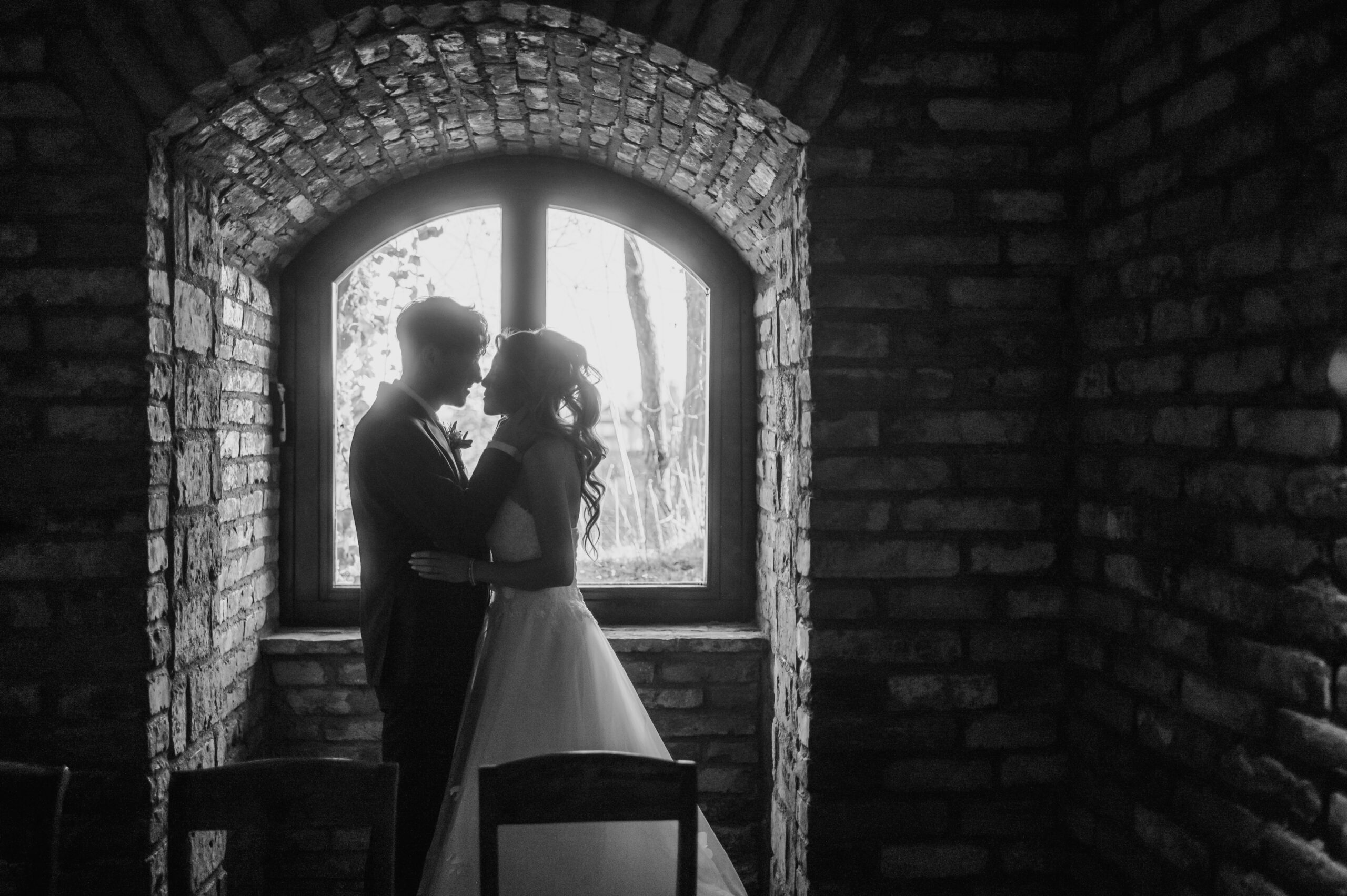 Brautpaar in Location