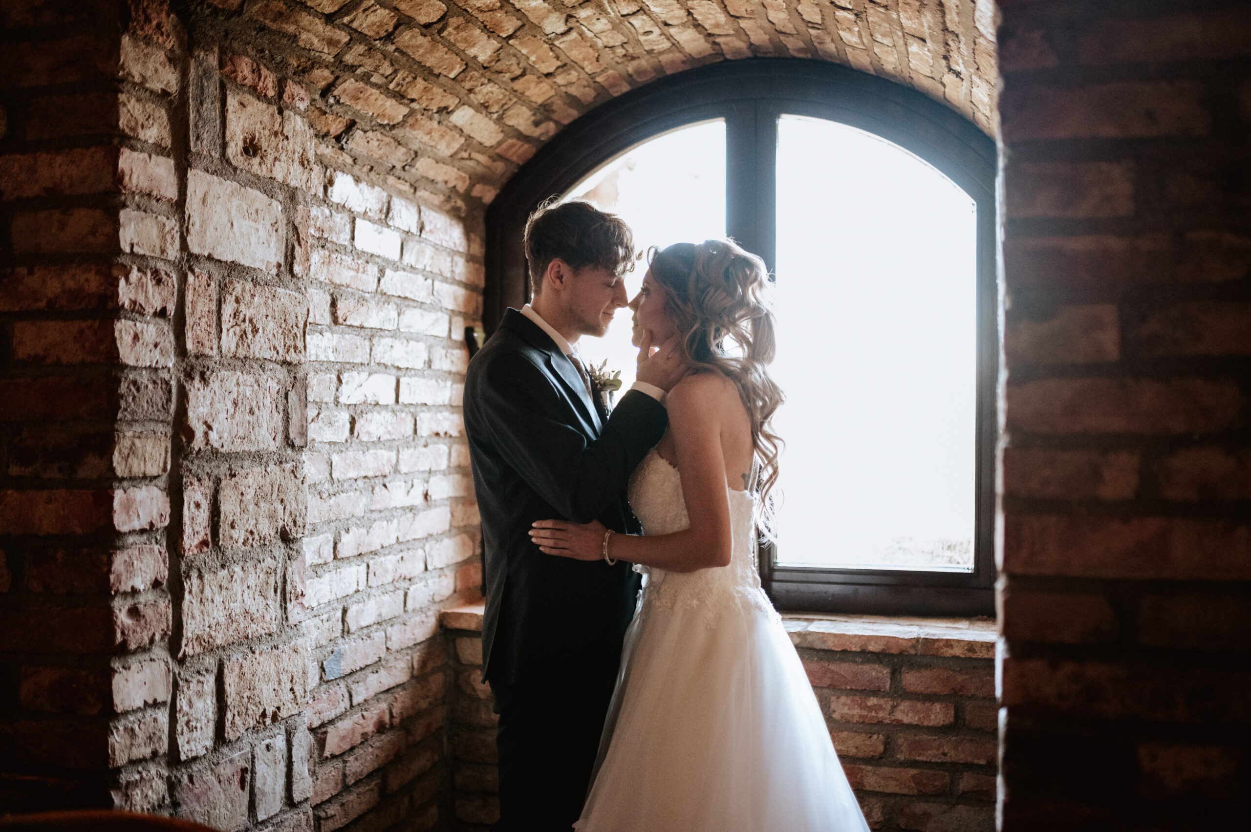 Brautpaar in Location