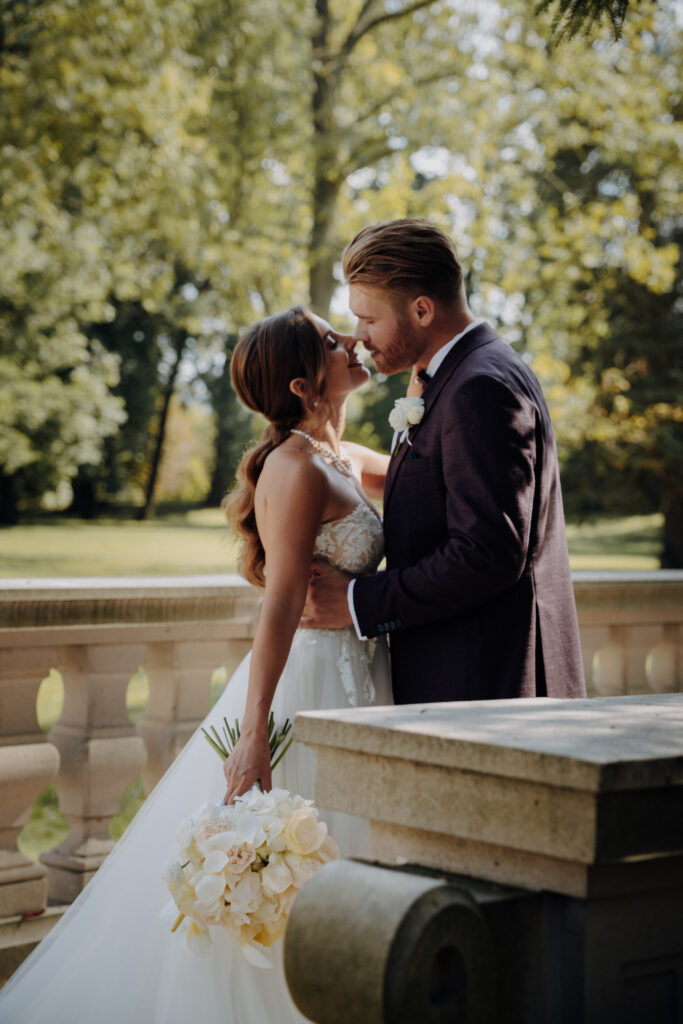 Brautpaar bei Hochzeit in Wien