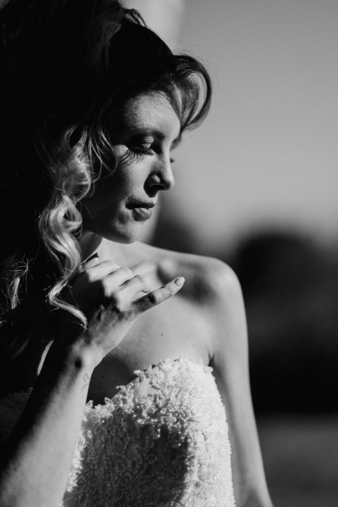 Braut in Hochzeitslocation Niederösterreich