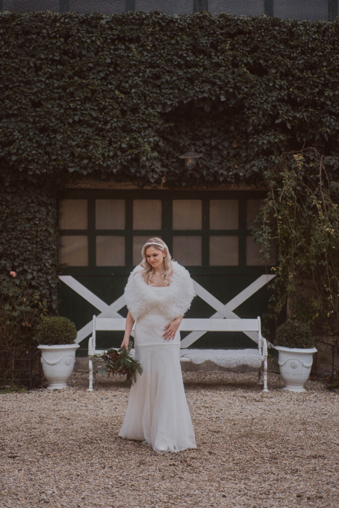 Braut bei Hochzeit in Niederösterreich