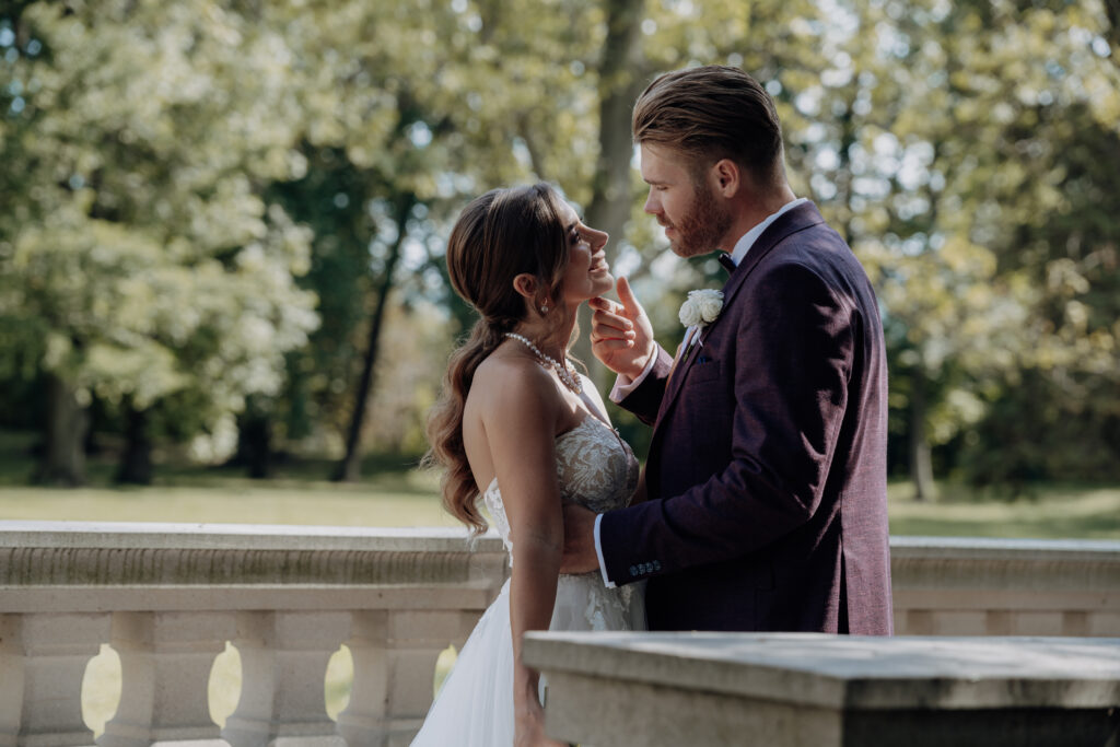 Brautpaar in Hochzeitslocation Niederösterreich