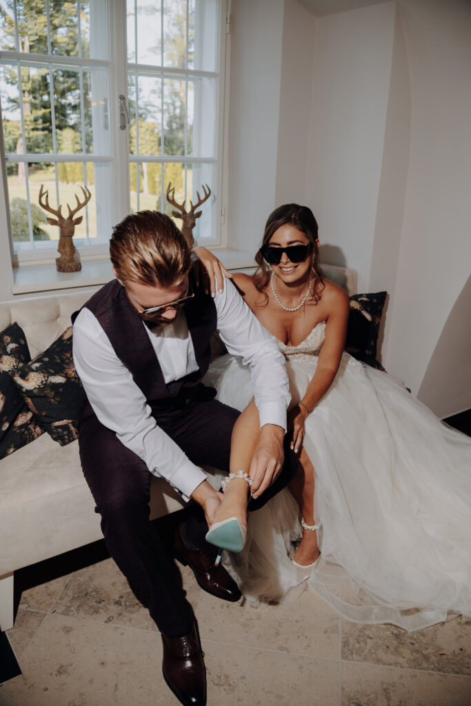 Brautpaar bei Hochzeitsfeier Niederösterreich