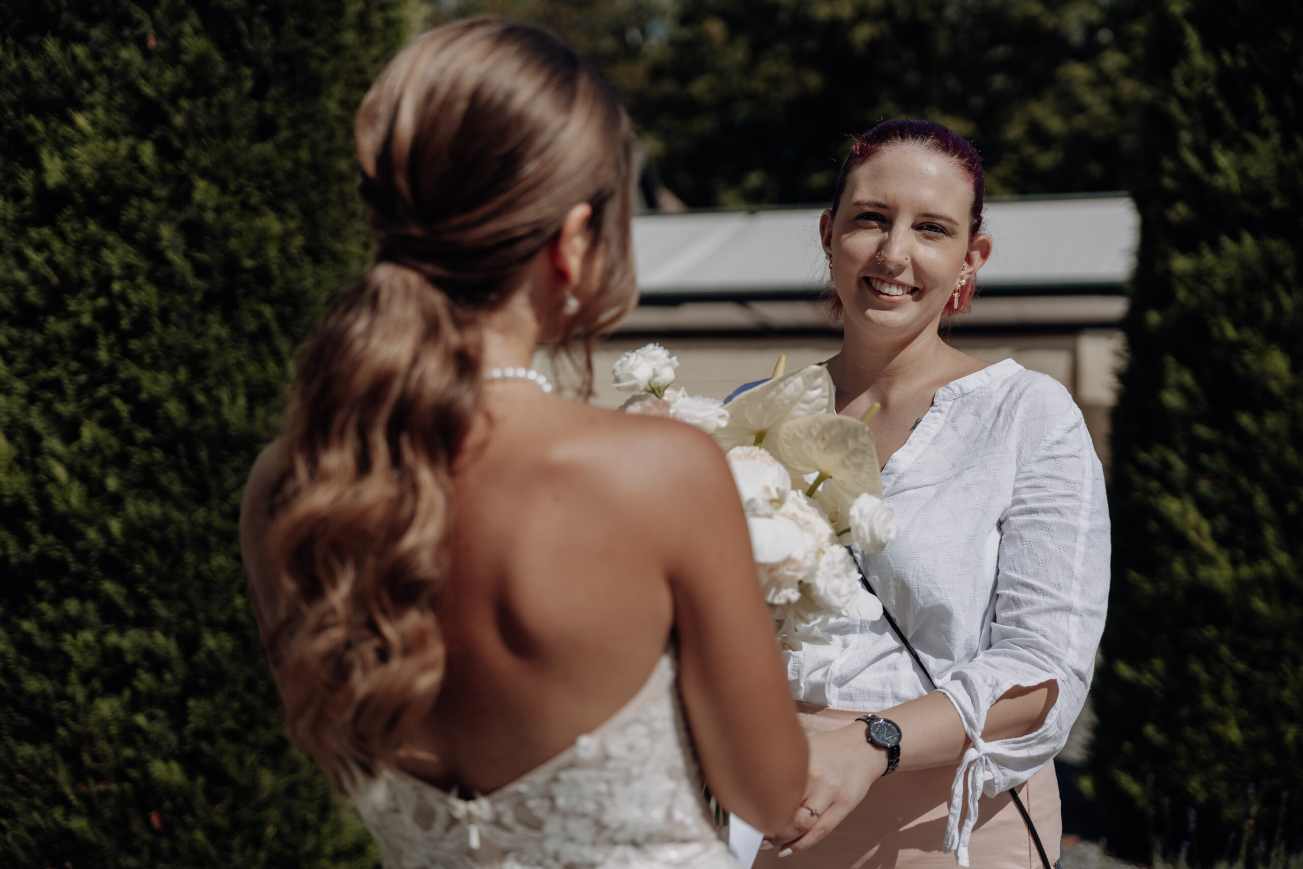 Hochzeitsplanerin mit Braut Wien