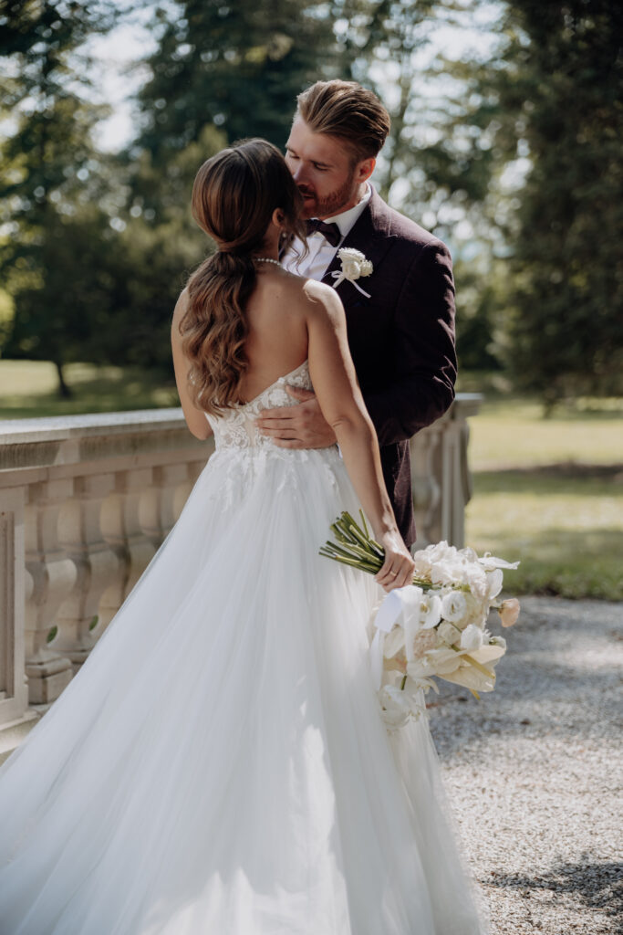 Brautpaar bei Hochzeit Niederösterreich
